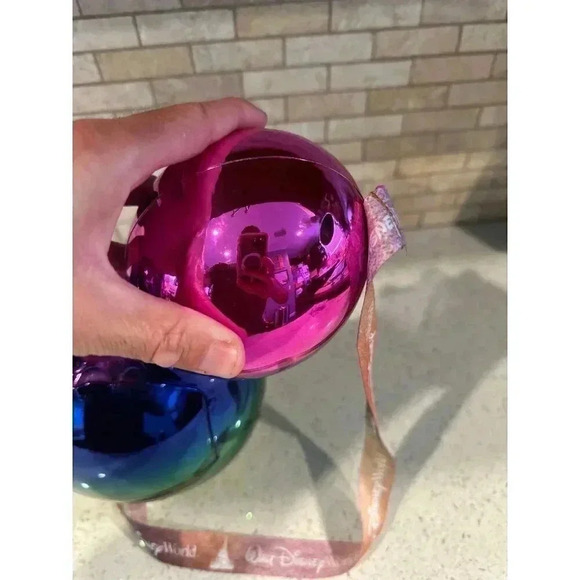 Mickey Popcorn Bucket Disney World Magic Metallic Balloon Iridescent Parks #123 - Picture 6 of 6